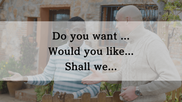 「Do you want …」「Would you like…」「Shall we…」の使い方 | 福岡市天神｜ケンジントン英会話